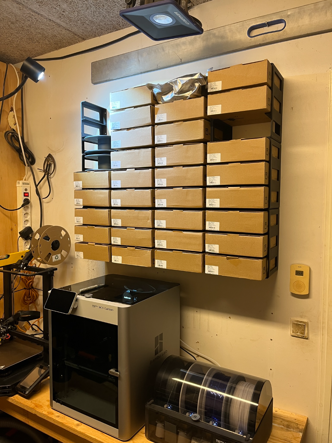 Filament rack