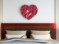 Heart wall art decoration