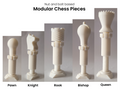 Modular Chess Pieces
