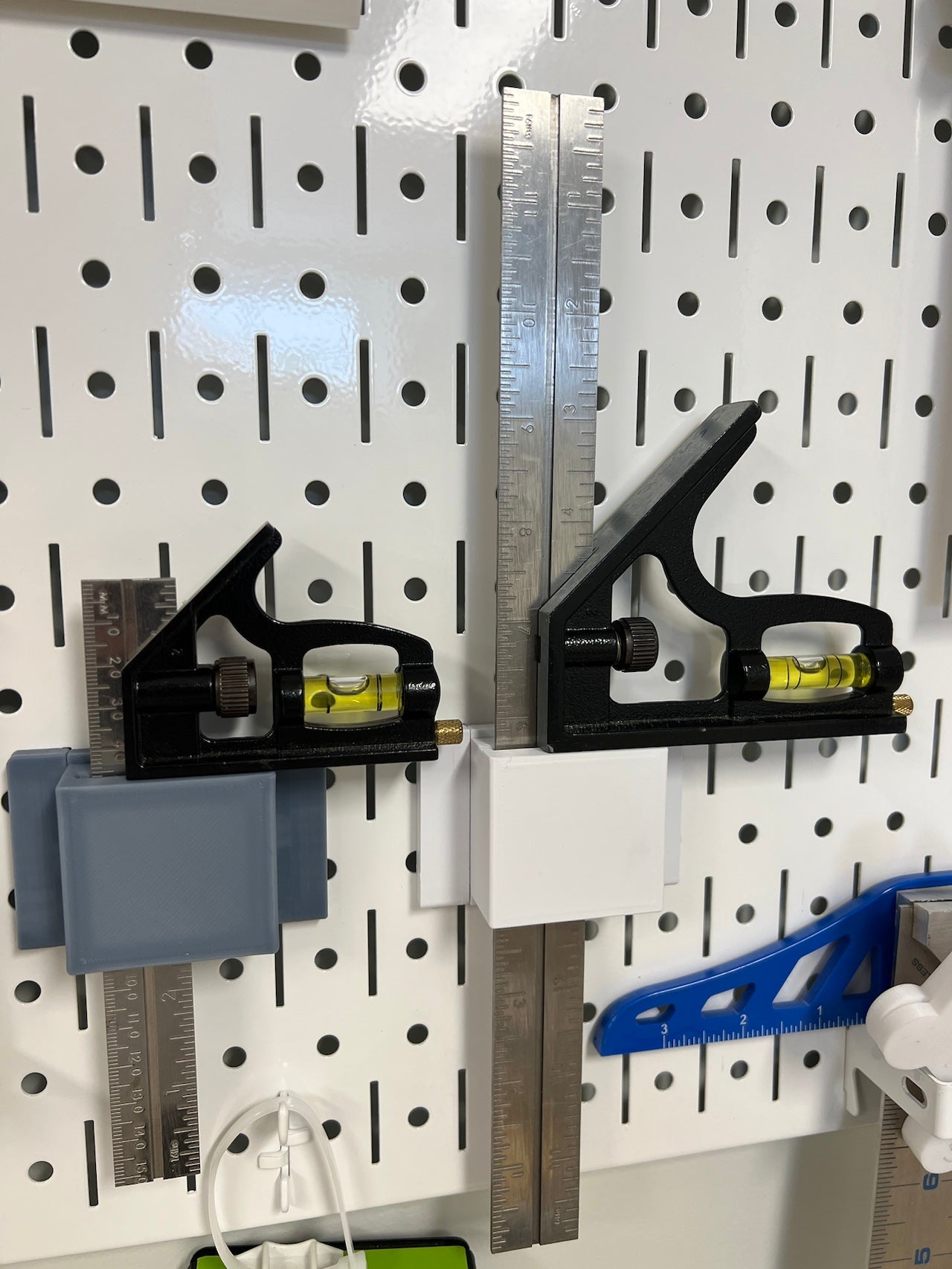 Wall Control Slots For Combi-squares, angle rulers, and try/machinist squares (DDD based)