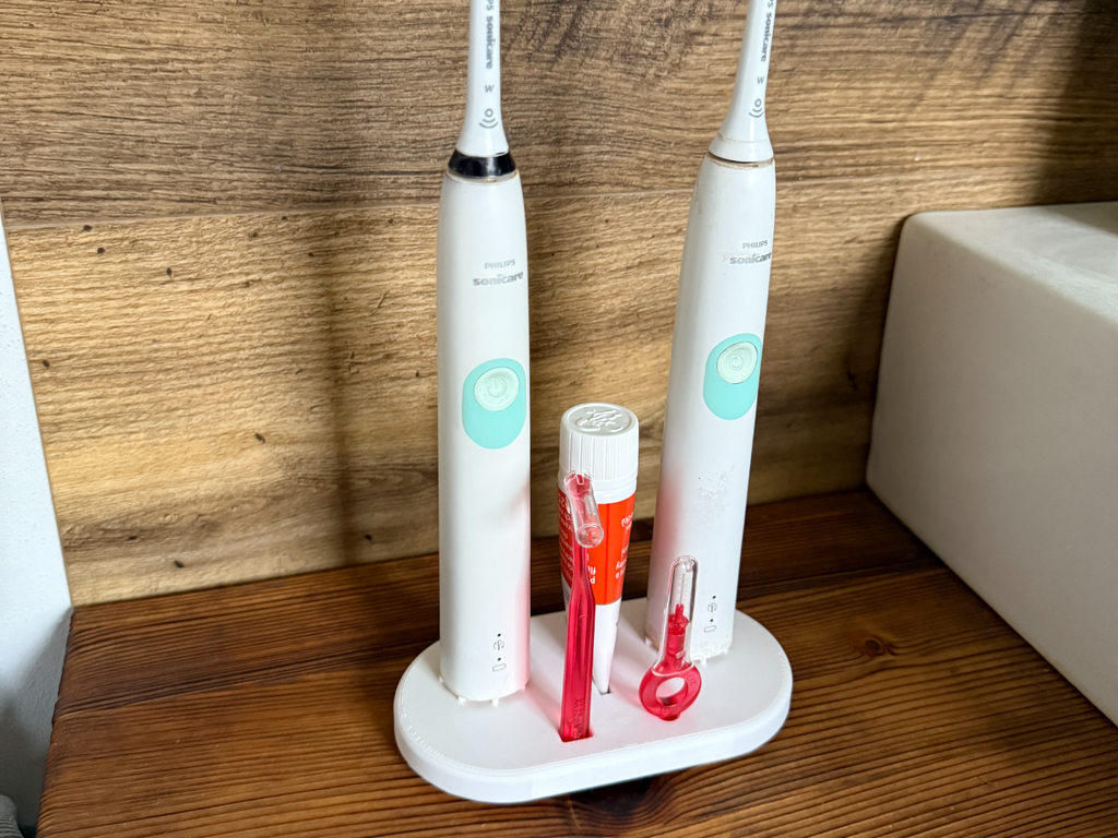 Phillips Sonicare + Curaprox interdental holder