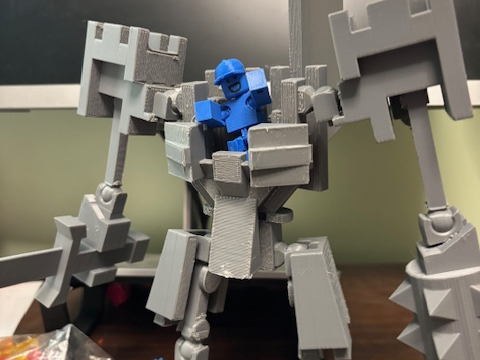 Articulated Roblox kings mech