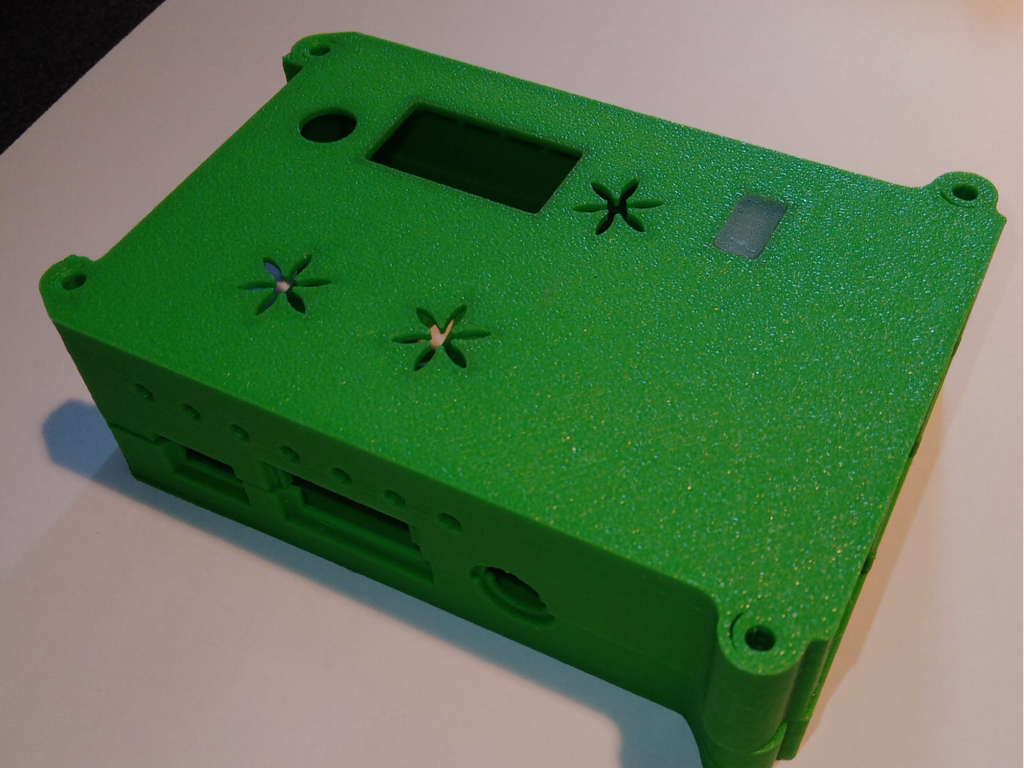 case hotspot con display raspberry PI3