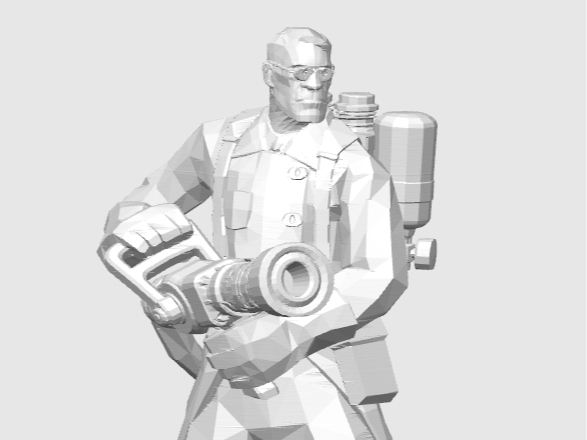 TF2 Medic Miniature 25mm Base