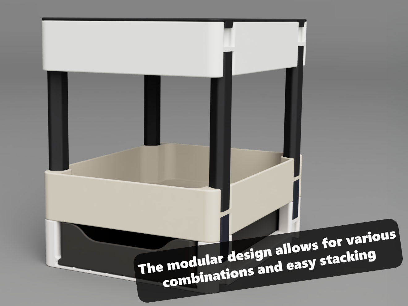 Versatile Stackable Storage Box System