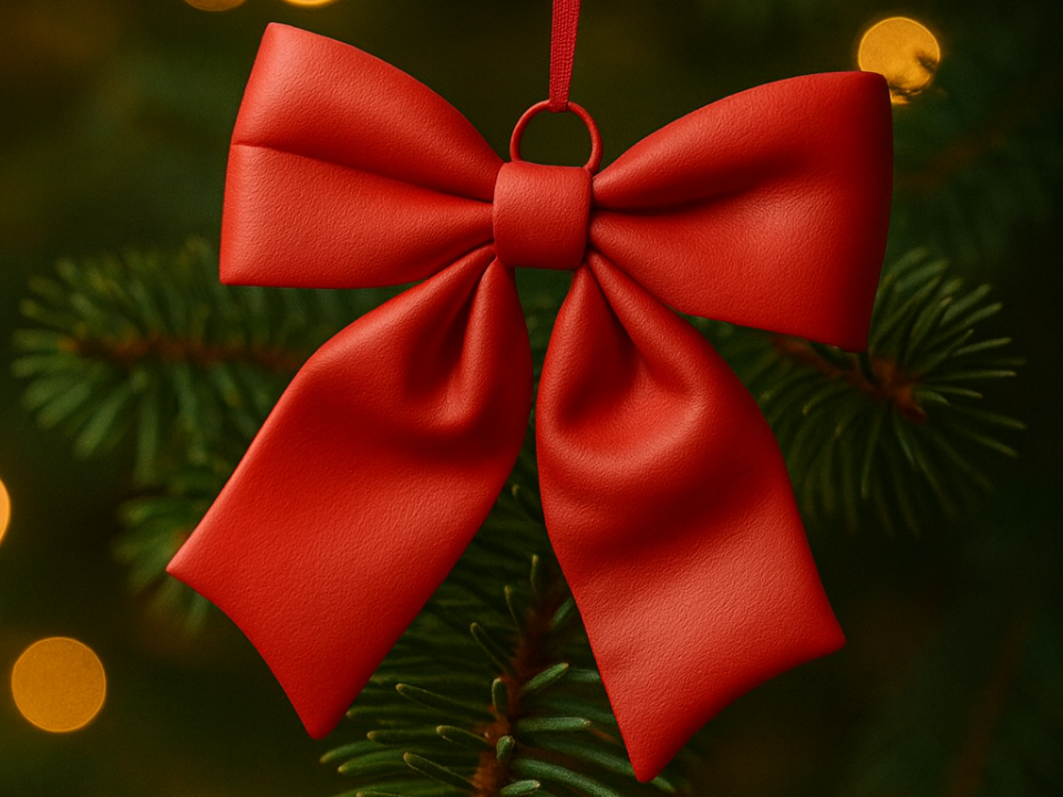 Red Bow - Decoration