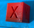 XYZ Calibration Cube Test Print 20x20