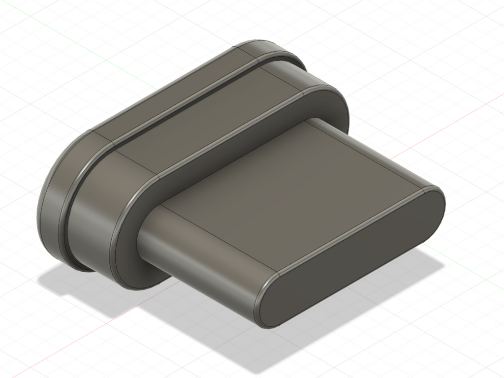 Dust cover for Apple lightning charging port