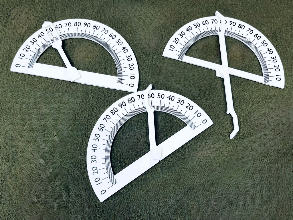 Protractor set
