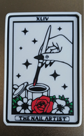 Nail Artist Tarot Card (WallArt)
