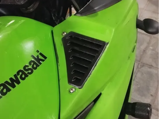 Ninja 250R (EX250J/K) hot air exhaust mod