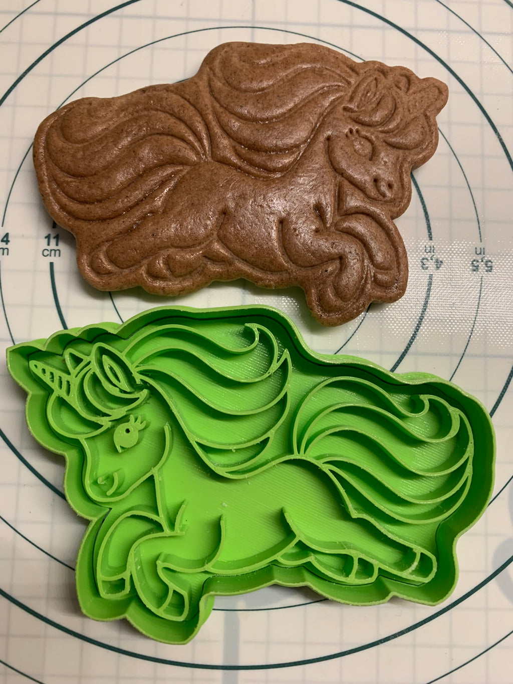 Unicorn cookie cutter