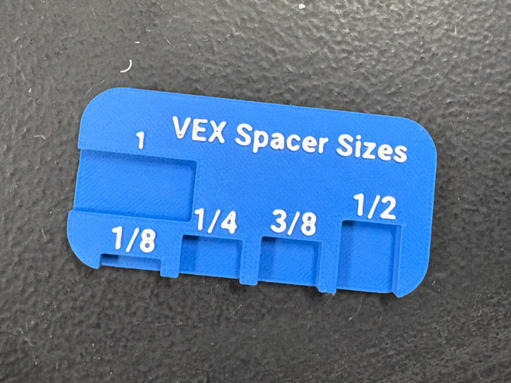 VEX Spacer Sizer