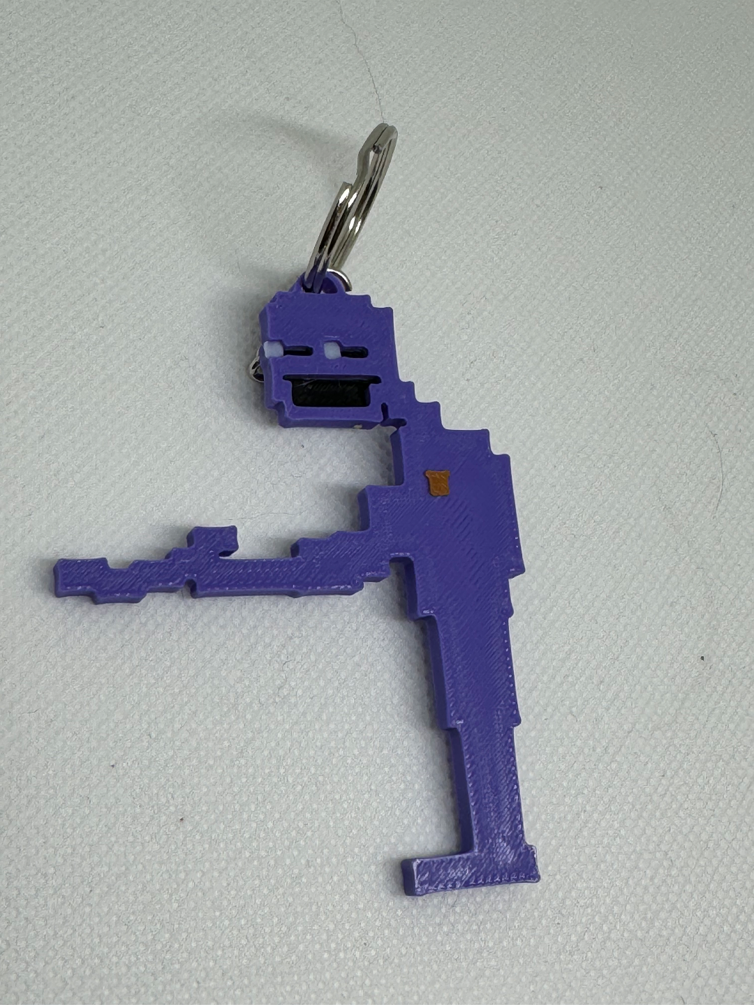 FNAF: Purple Guy Key Chain - AMS Color Printing