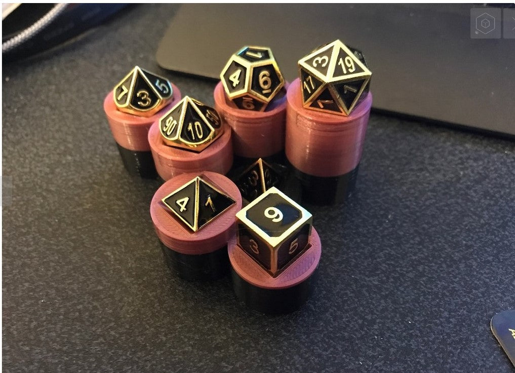 Dice Set Display
