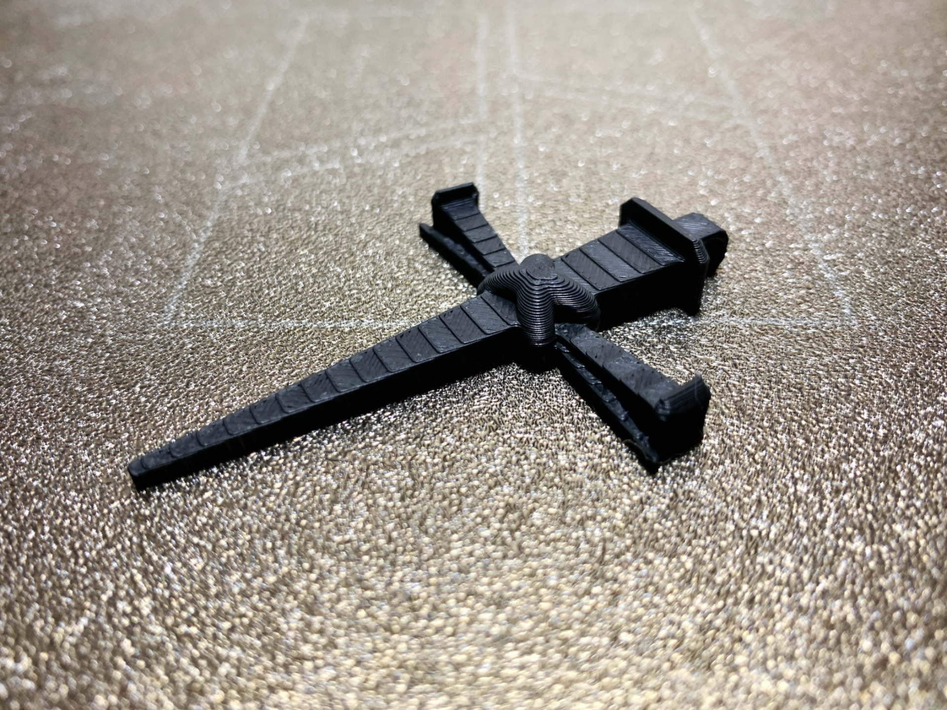 Nail Cross Charm