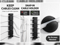 No-Screw Cable Organizer