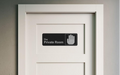 The Bedroom room sign - The Office TV Series