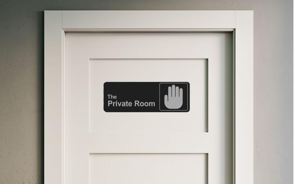 The Bedroom room sign - The Office TV Series