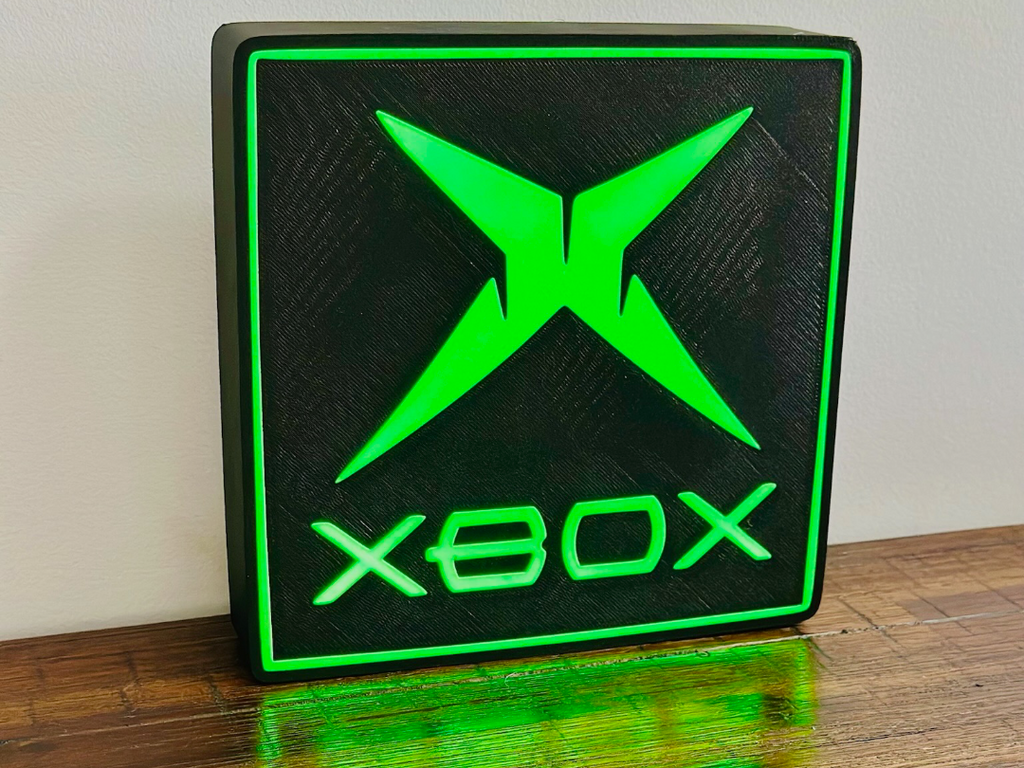 Original Classic XBox logo - In Light up Form