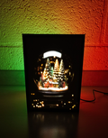 Lithophane Winter Snow globe