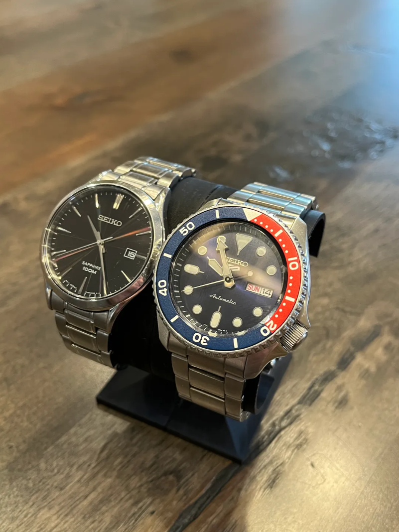 Minimalist Dual Watch Stand