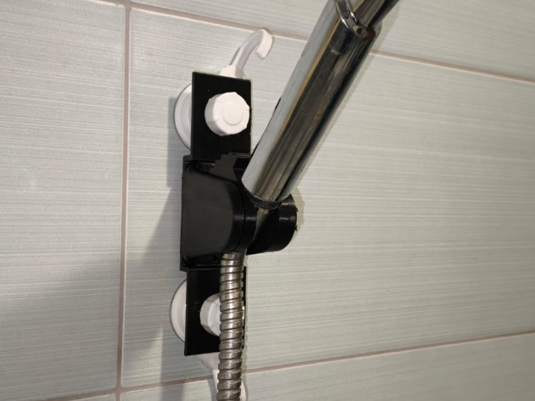 Suction Cup Adjustable Shower Head Holder