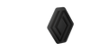 Renault Logo 72x6mm / Dual Color / Silver & Black