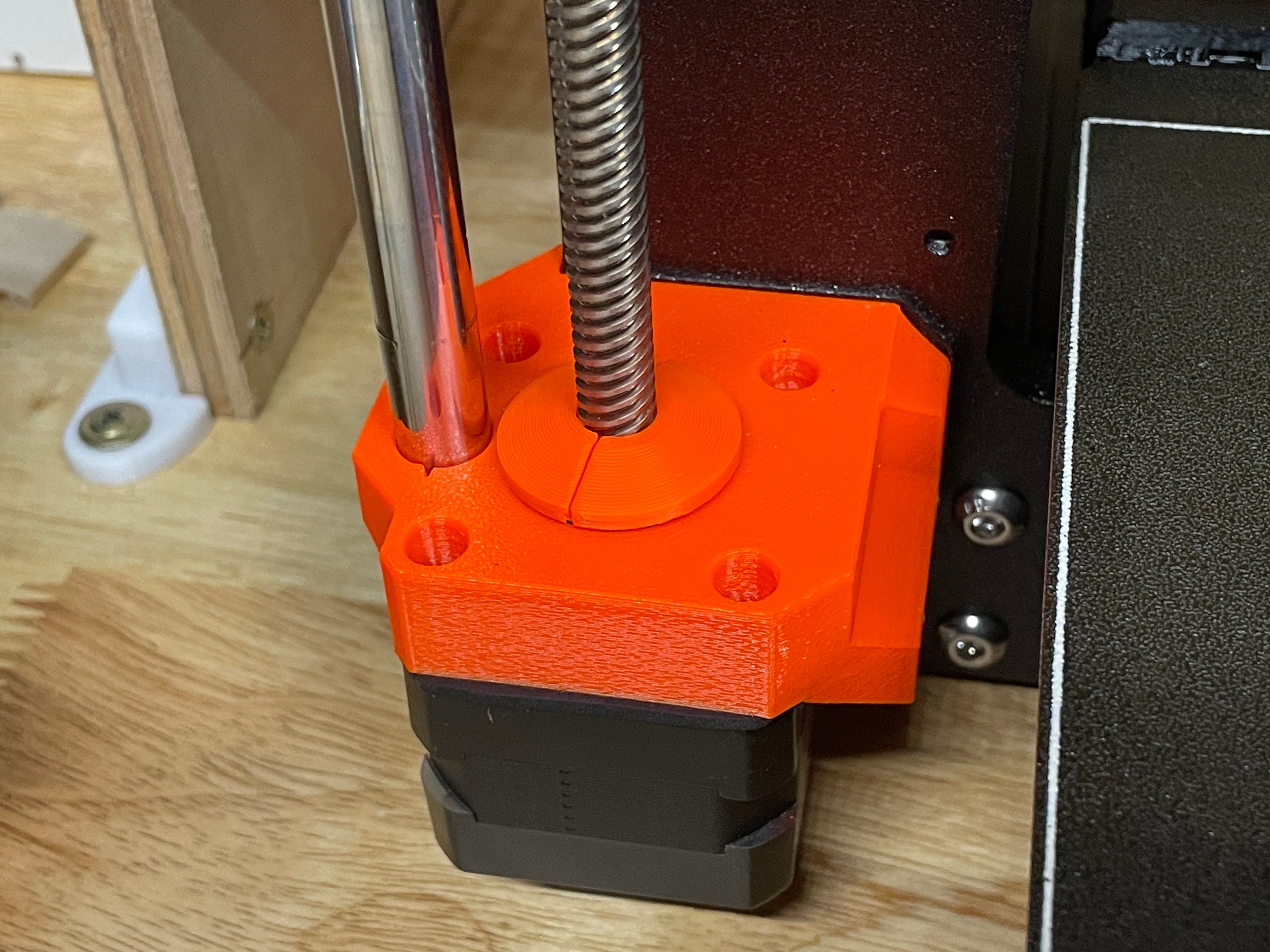 Clip-on Z-axis dust covers