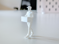 Miniature Delivery Man for your Diorama