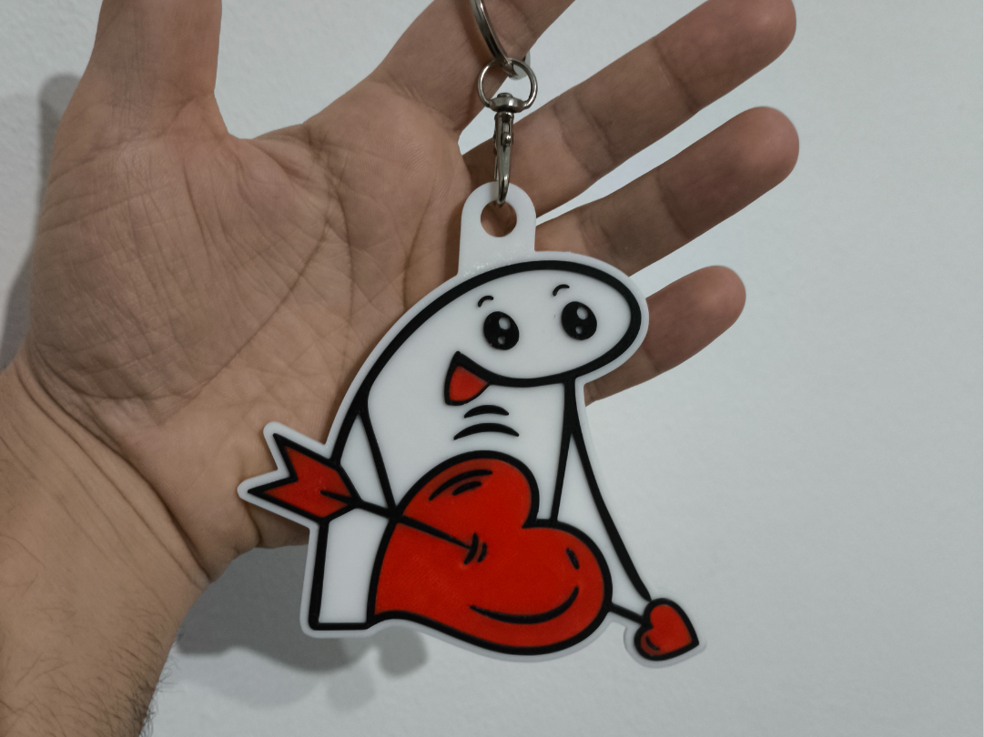 Love Valentine Day - Keychain