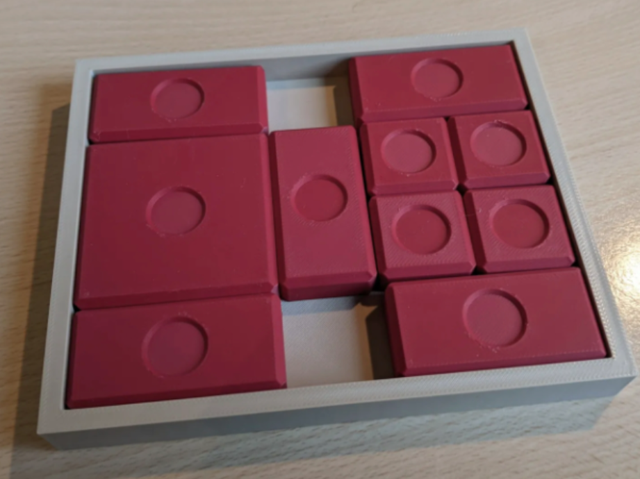 Brick slider puzzle
