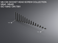 M6 CSK Socket Head Screw Collection M6x6-M6x60