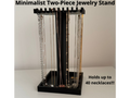 Minimalist Two-Piece Jewelry Stand
