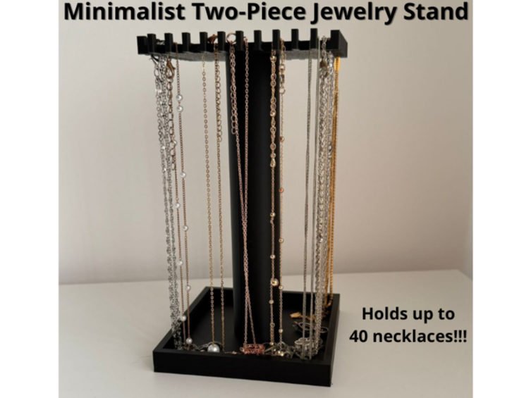 Minimalist Two-Piece Jewelry Stand
