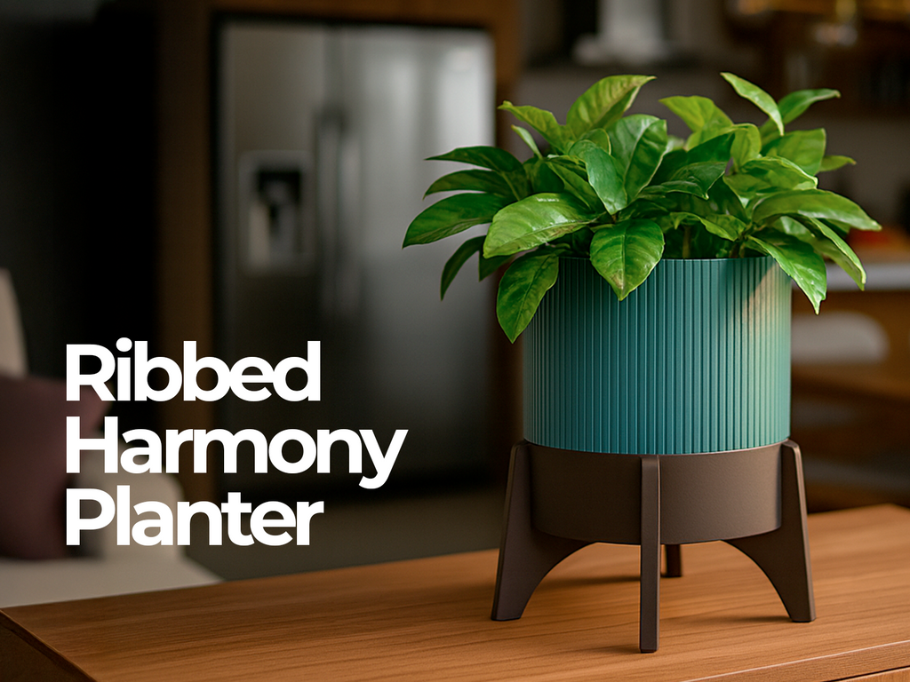 Ribbed Harmony Planter