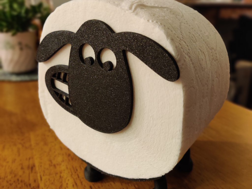 Shaun the Sheep Toilet Roll Holder
