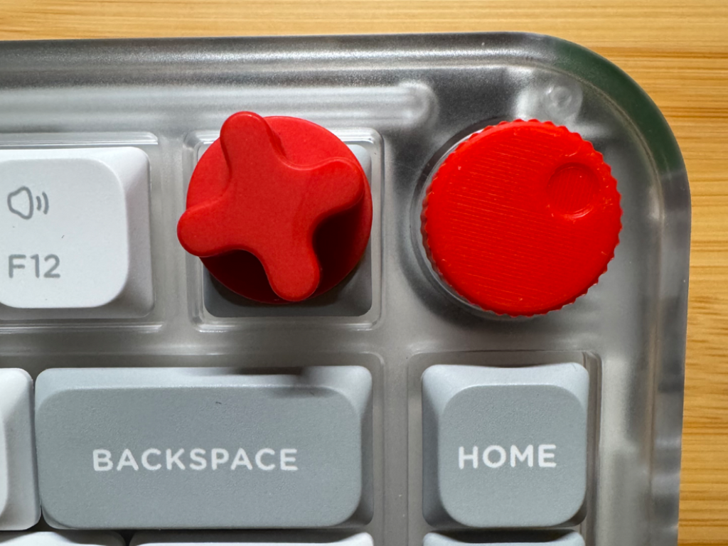 Nuphy Kick 75 (low profile) round volume knob