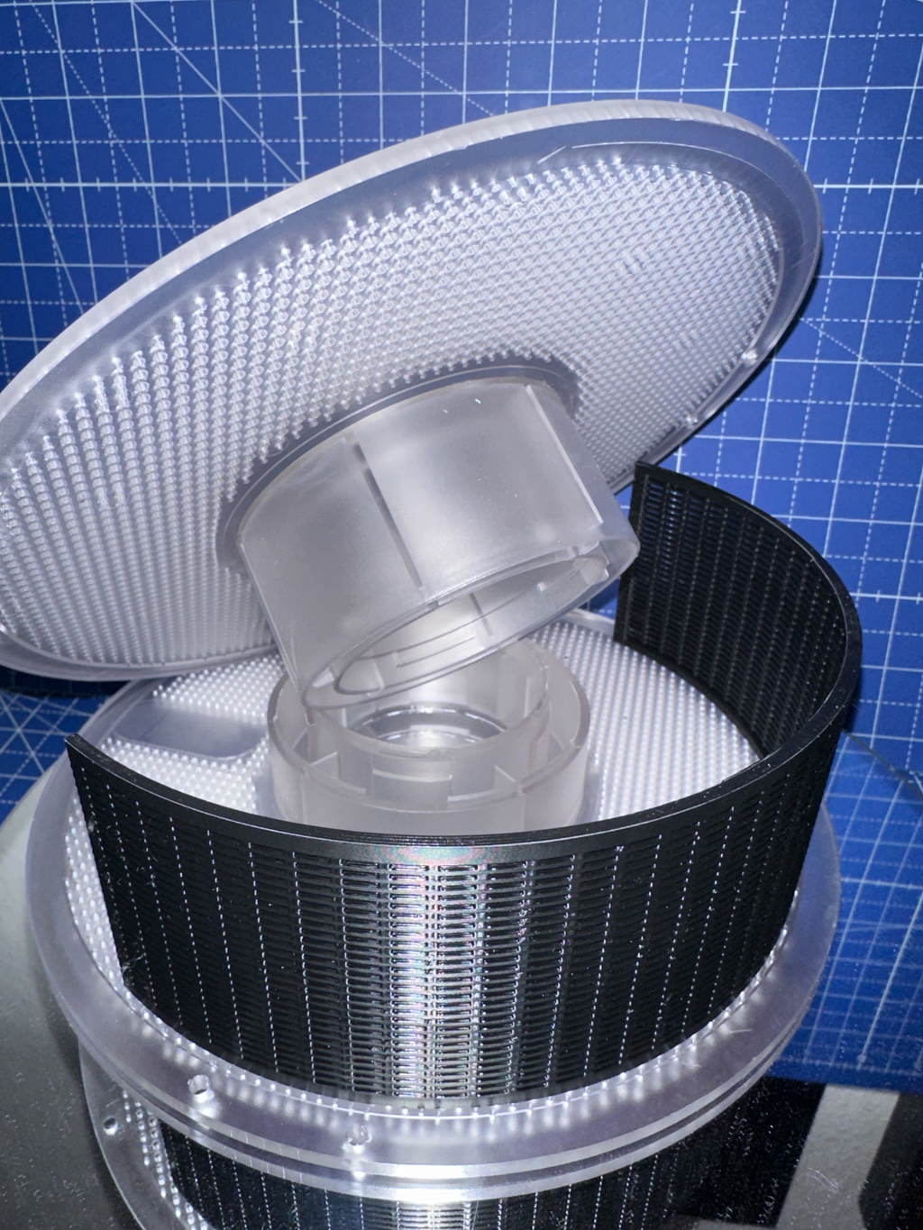 Desiccant Spool-Basket for drying with Bambu Lab spools