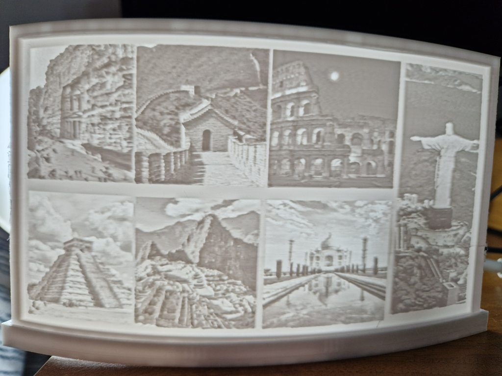 Lithopane city - wonder of the word