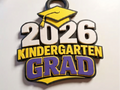 2026 Kindergarten Grad Hype Chain Pendant