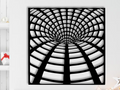 Optical Illusion Wall Art Infinite Wormhole Vortex