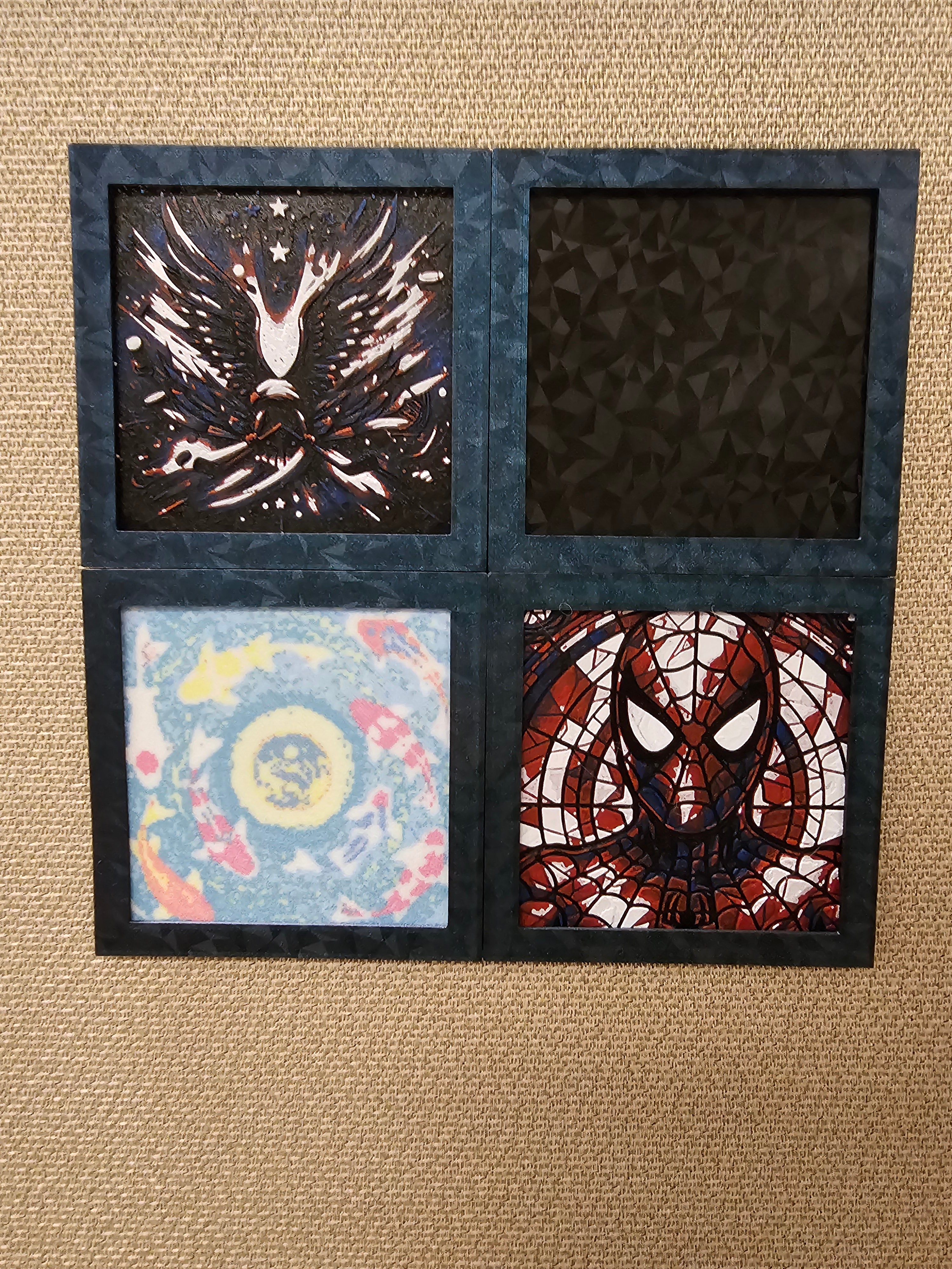 Parametric Interlocking Hueforge Frames