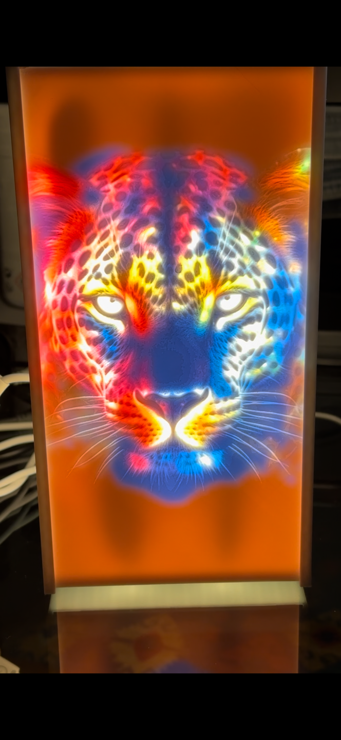 Leopard color lithophane 0.2 nozzle
