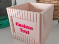 Planter Pot with space for custom text