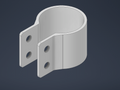 2" diamater Mirror clamp for Side by Side