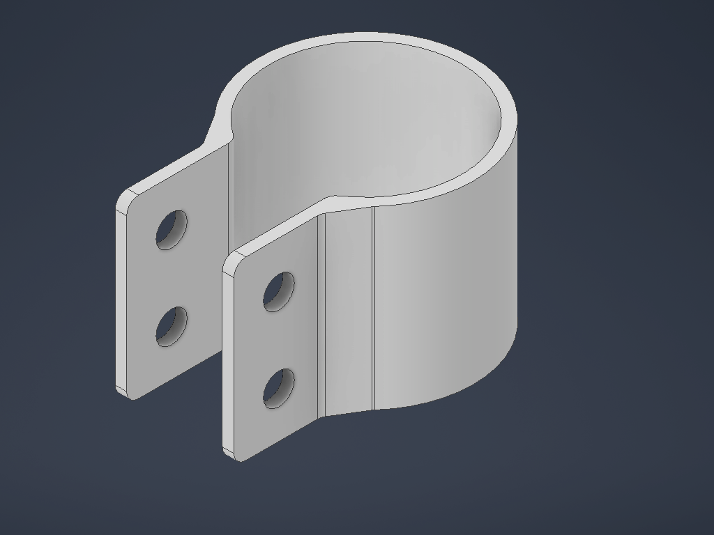 2" diamater Mirror clamp for Side by Side