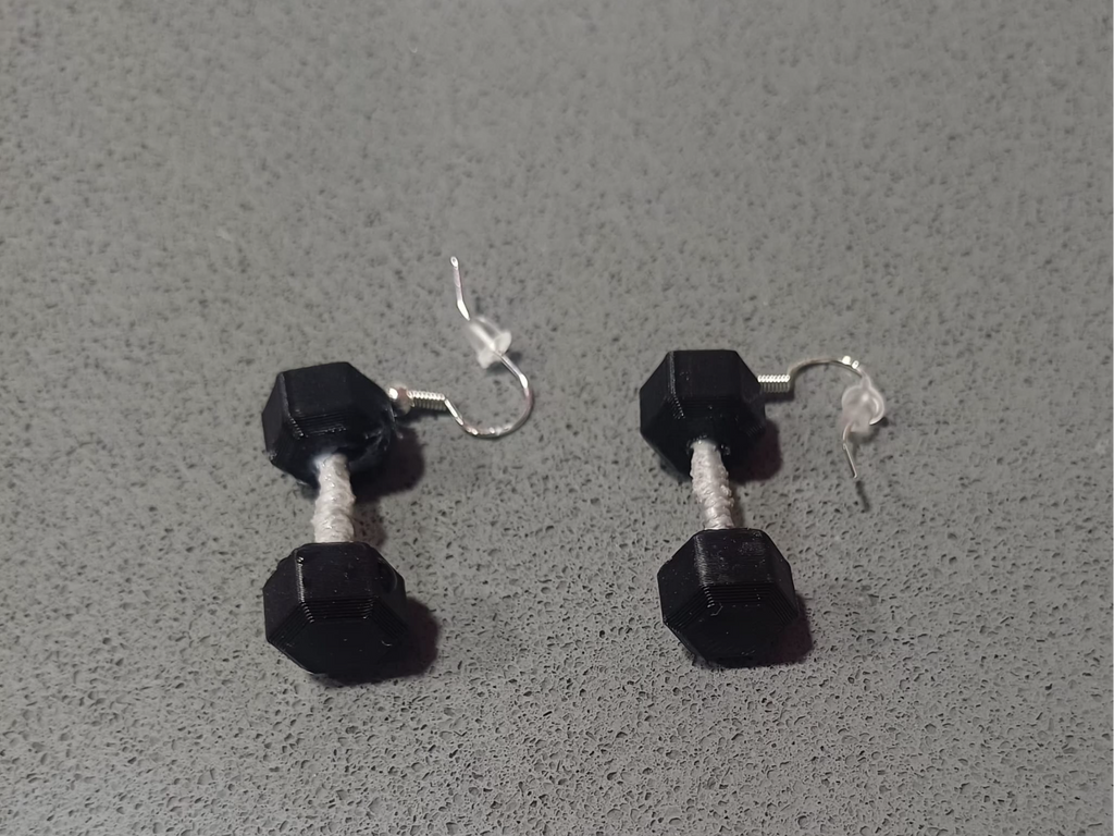 pendientes de mancuernas