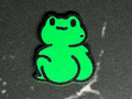 Cute ass frog keychain