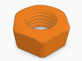 Hex Nut M10 x 1.5